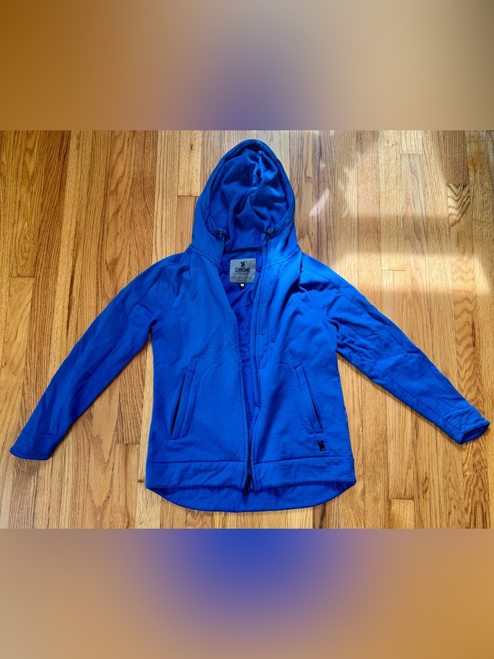 Chrome Industries 100% Merino Small zip-up hoodie